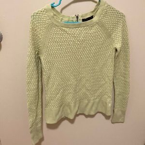 American Eagle Wool-Blend Sweater Size S in Mint Green.